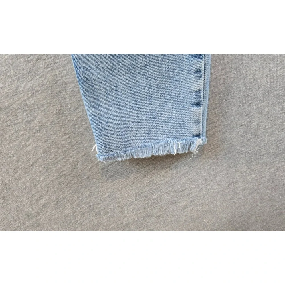 Free People We the Free Raw High Rise Jegging 26 Sweet Blue | Super Stretch Jean